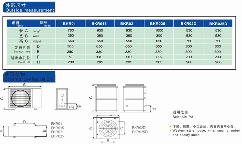 空气能热泵热水器